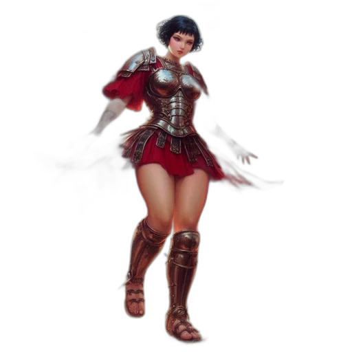 dress, fantasy art, concept art, comic book art transparent PNG cut-out