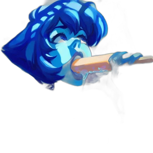 staff, weapon, umbrella, hair transparent PNG cut-out