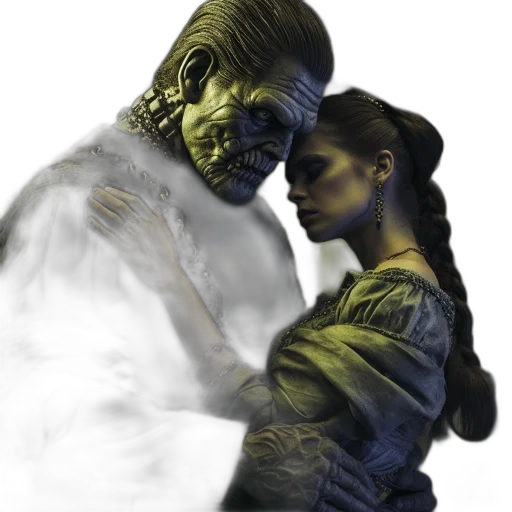 mask, face, concept art, photorealistic transparent PNG cut-out
