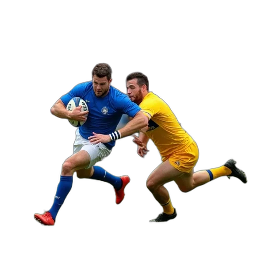 rugby, match, progress, players transparent PNG cut-out
