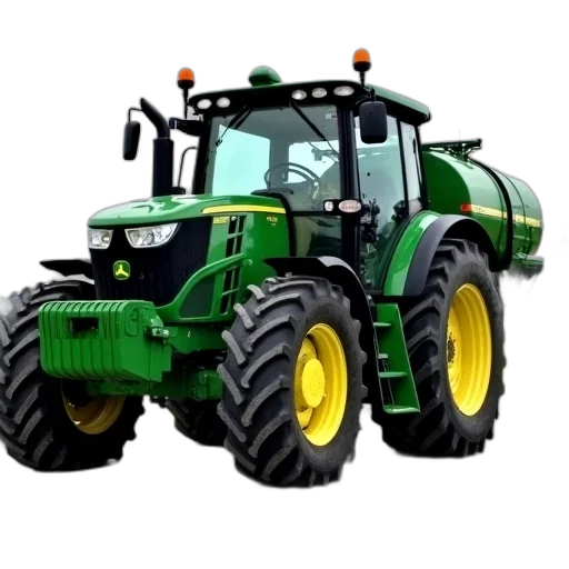 green, tractor, large, sprayer transparent PNG cut-out