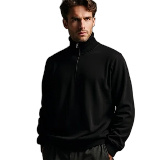 jacket, staff, original, black transparent PNG cut-out