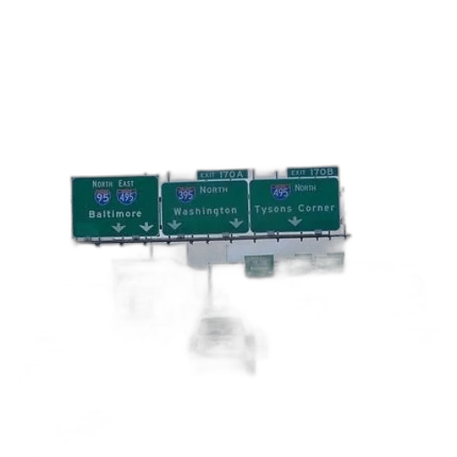 3d render, concept art, busy, highway transparent PNG cut-out