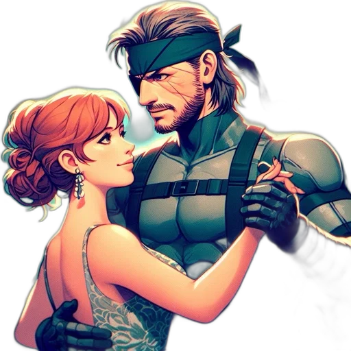 comic book art, concept art, cyberpunk, cartoon transparent PNG cut-out