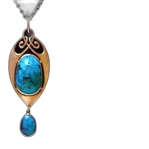 jewelry, two, ornate, necklaces transparent PNG cut-out