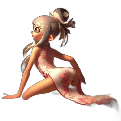 creature, dress, mask, robot transparent PNG cut-out