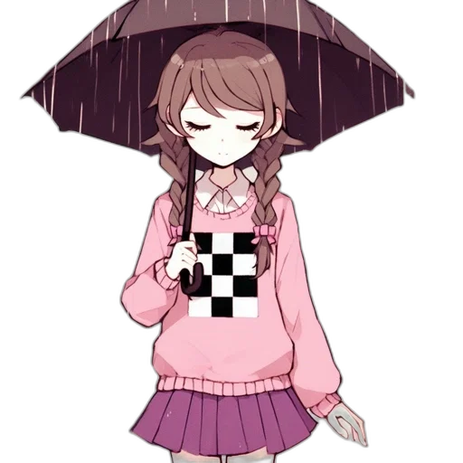 umbrella, jacket, hat, dress transparent PNG cut-out