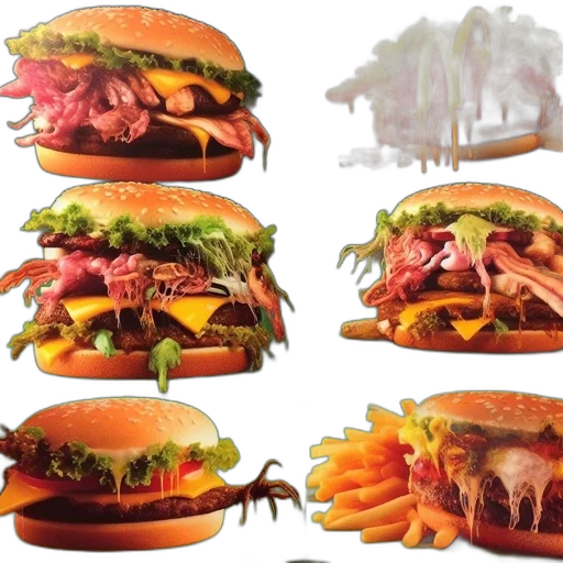 food, creature, animal, concept art transparent PNG cut-out