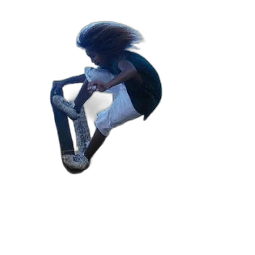 hair, shoes, creature, jacket transparent PNG cut-out