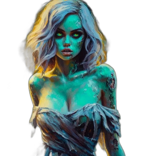 fantasy art, concept art, comic book art, watercolor transparent PNG cut-out