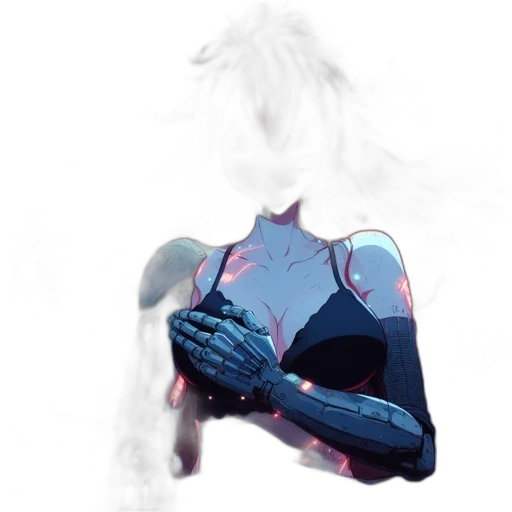mask, dress, robot, jacket transparent PNG cut-out