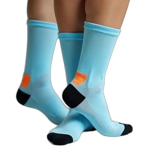 shoes, 3d render, blue, light transparent PNG cut-out