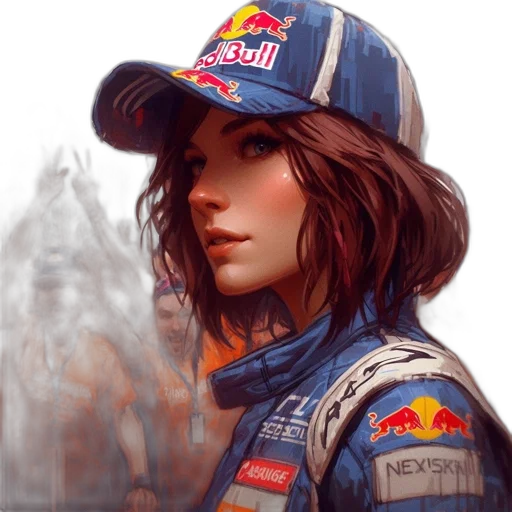 face, hat, jacket, photorealistic transparent PNG cut-out
