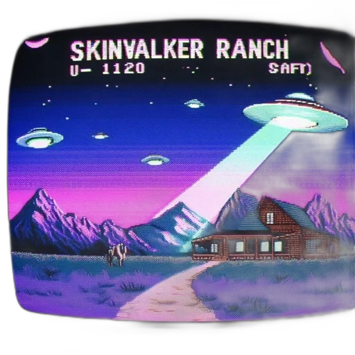 hat, vaporwave, concept art, pixel art transparent PNG cut-out