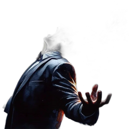 jacket, mask, face, creature transparent PNG cut-out