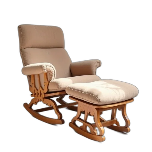 furniture, 3d render, photorealistic, brown transparent PNG cut-out