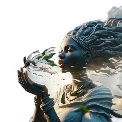 crown, mask, creature, face transparent PNG cut-out