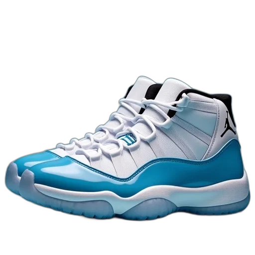 shoes, 3d render, blue, men transparent PNG cut-out