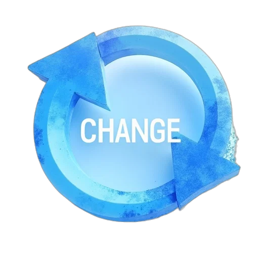 3d render, blue, white, image transparent PNG cut-out