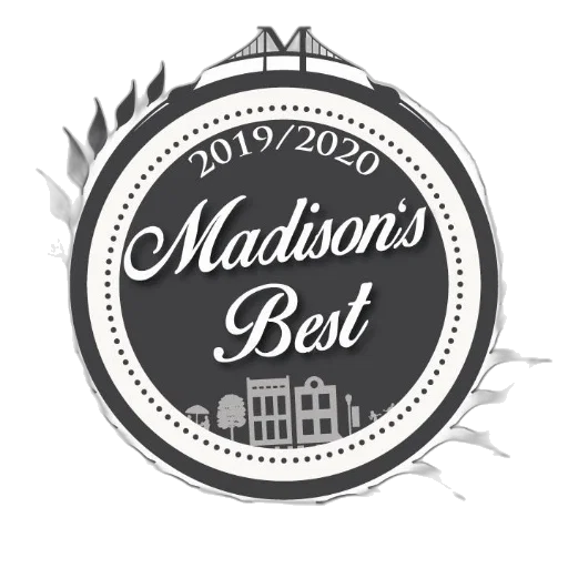 black, white, circular, emblem transparent PNG cut-out