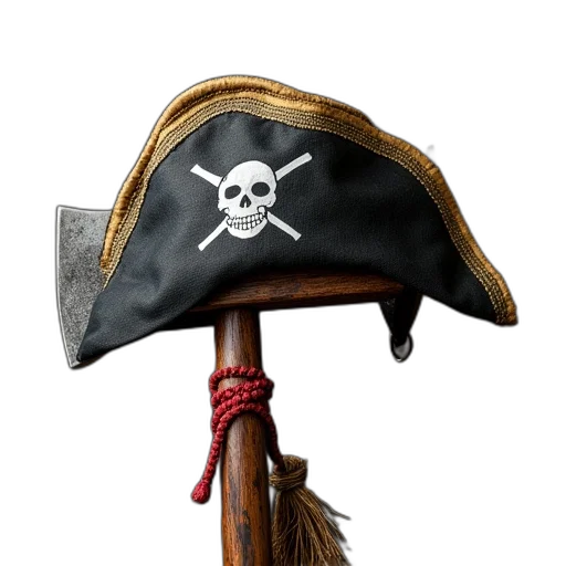 hat, staff, weapon, crown transparent PNG cut-out