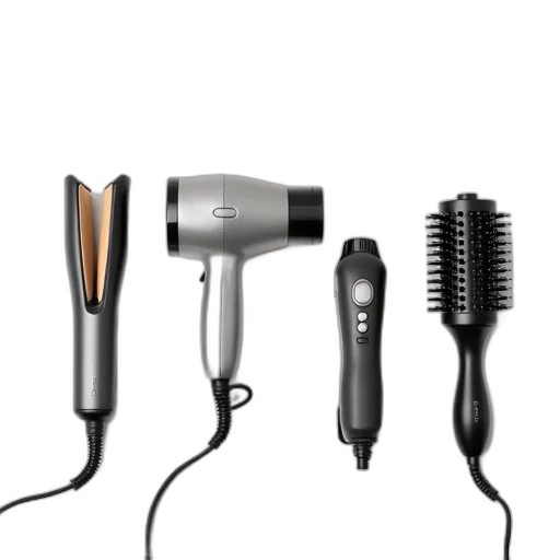 hair, staff, collection, various transparent PNG cut-out
