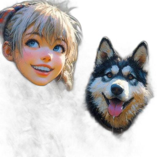 creature, animal, face, mask transparent PNG cut-out
