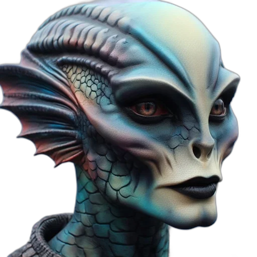 creature, face, mask, staff transparent PNG cut-out