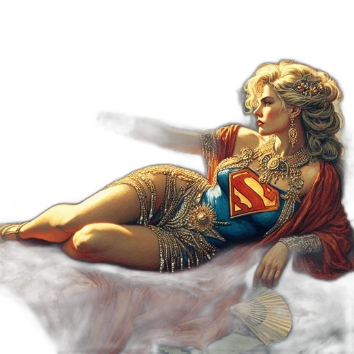 comic book art, fantasy art, concept art, photorealistic transparent PNG cut-out