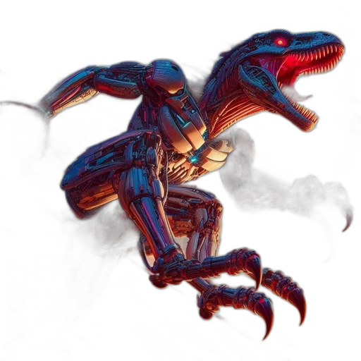 dragon, creature, robot, animal transparent PNG cut-out