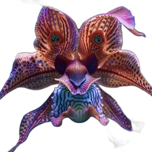 creature, animal, flower, dragon transparent PNG cut-out