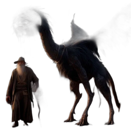 dragon, creature, animal, concept art transparent PNG cut-out