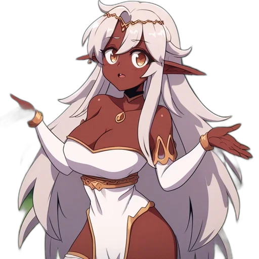 staff, creature, dragon, dress transparent PNG cut-out
