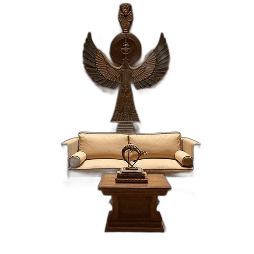 crown, staff, jewelry, furniture transparent PNG cut-out