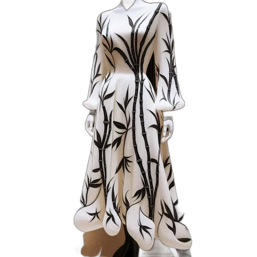 dress, monochrome, luxury, clothing transparent PNG cut-out