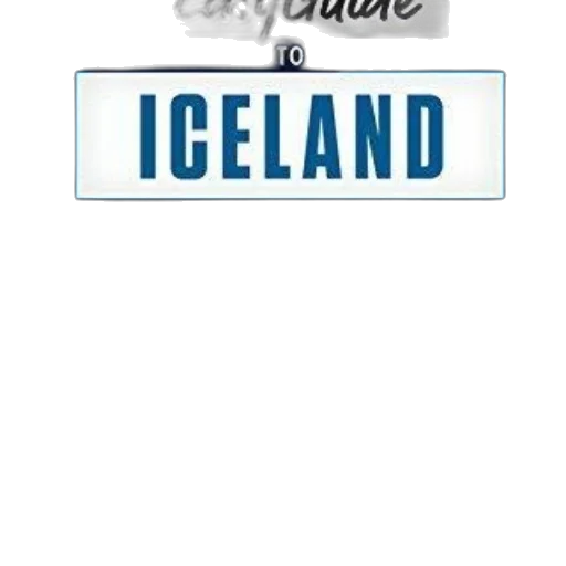 cover, easyguide, iceland, featuring transparent PNG cut-out
