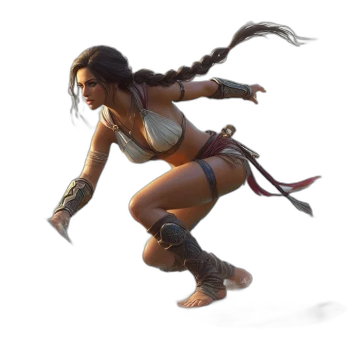 weapon, concept art, fantasy art, 3d render transparent PNG cut-out