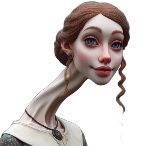 robot, face, staff, dress transparent PNG cut-out