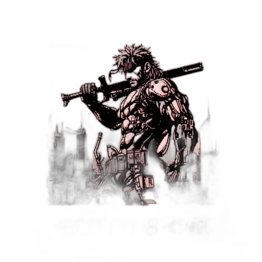 weapon, sword, robot, creature transparent PNG cut-out