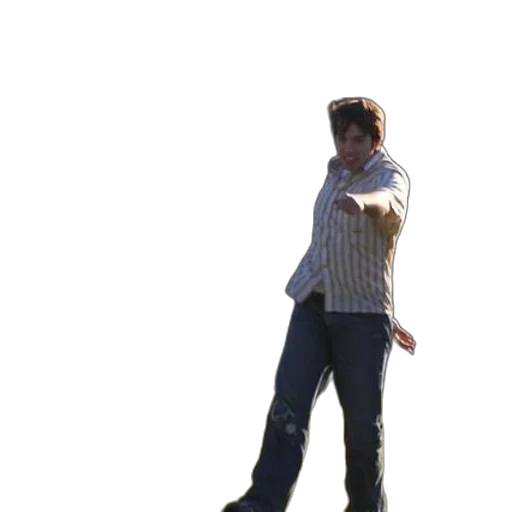 staff, jacket, shoes, creature transparent PNG cut-out