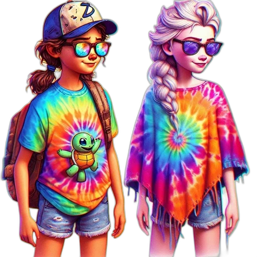 vaporwave, concept art, pixel art, cartoon transparent PNG cut-out