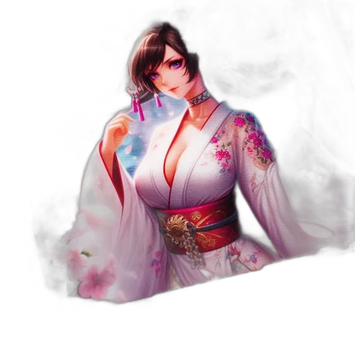 dress, staff, concept art, fantasy art transparent PNG cut-out