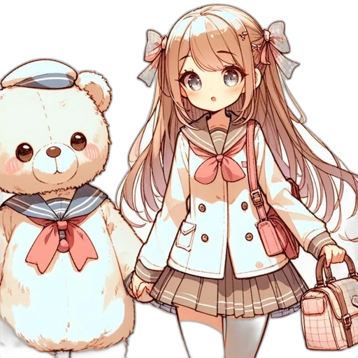 creature, staff, animal, dress transparent PNG cut-out