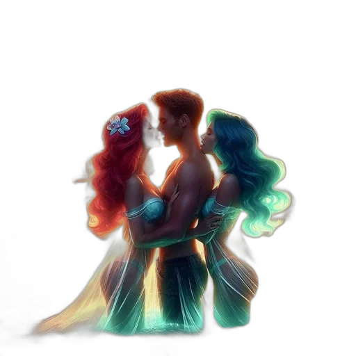 concept art, watercolor, fantasy art, comic book art transparent PNG cut-out