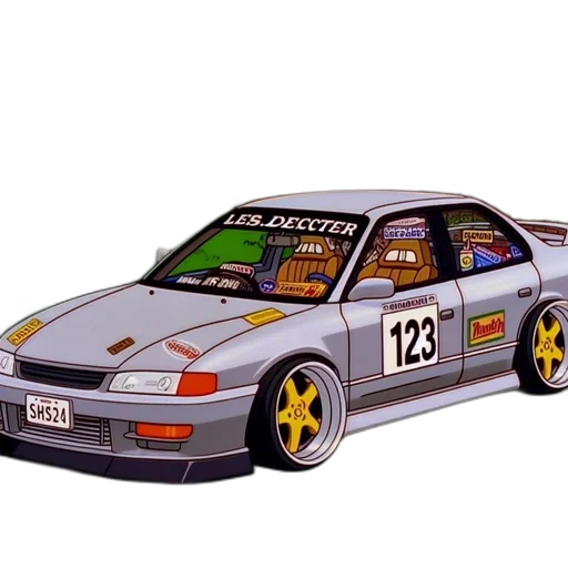 car, photorealistic, concept art, 3d render transparent PNG cut-out