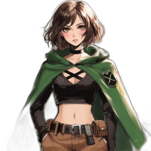 jacket, weapon, staff, sword transparent PNG cut-out