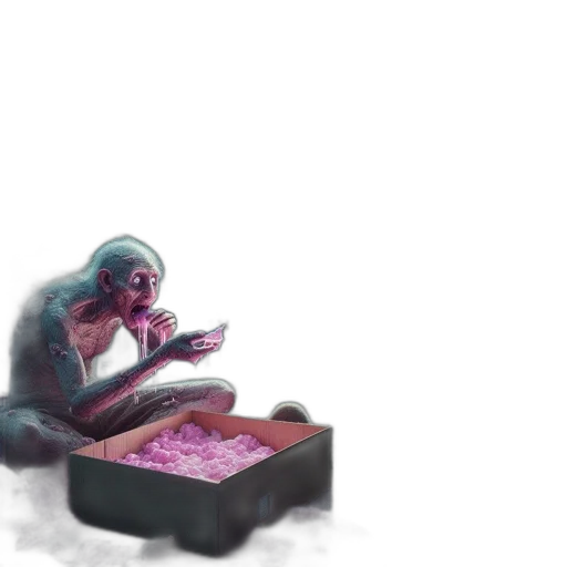 creature, food, robot, concept art transparent PNG cut-out