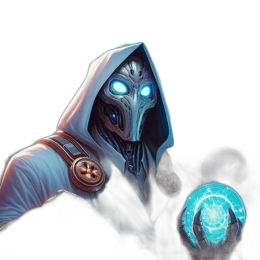 mask, staff, face, concept art transparent PNG cut-out