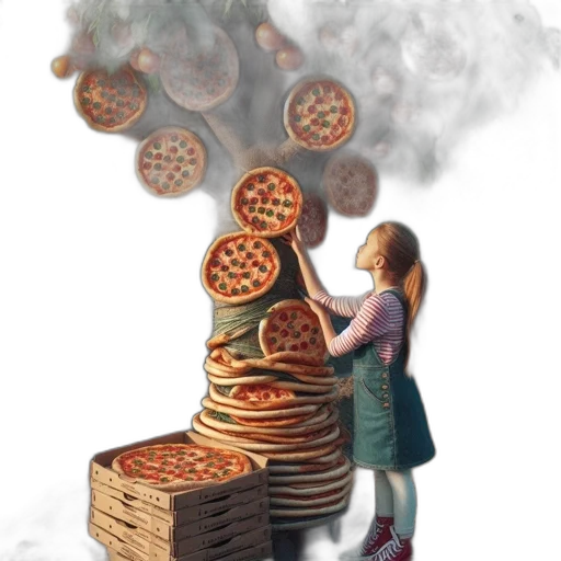 food, concept art, photorealistic, fantasy art transparent PNG cut-out