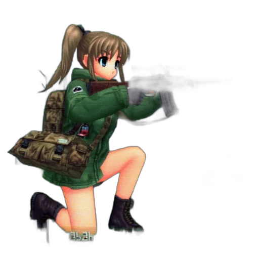 weapon, jacket, staff, dress transparent PNG cut-out